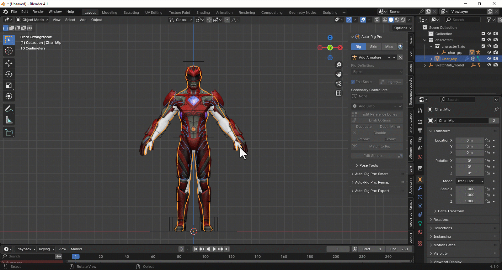 Delete the white Base character (1)