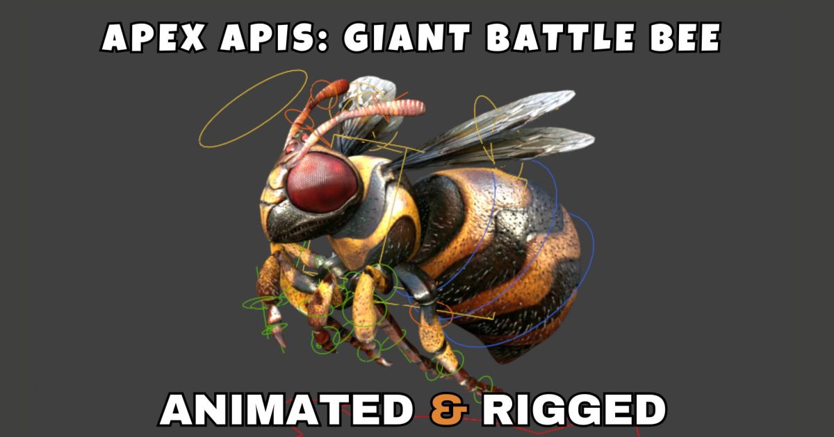 Apex Apis Giant Battle Bee cover